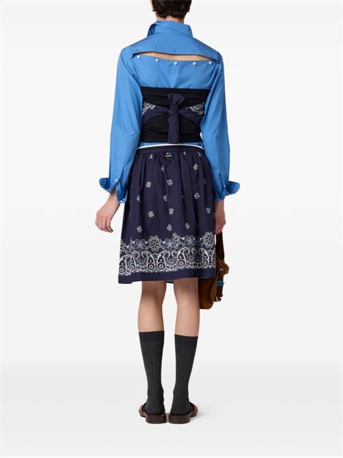 Gonna con stampa MIU MIU | MG242517X0F022X
